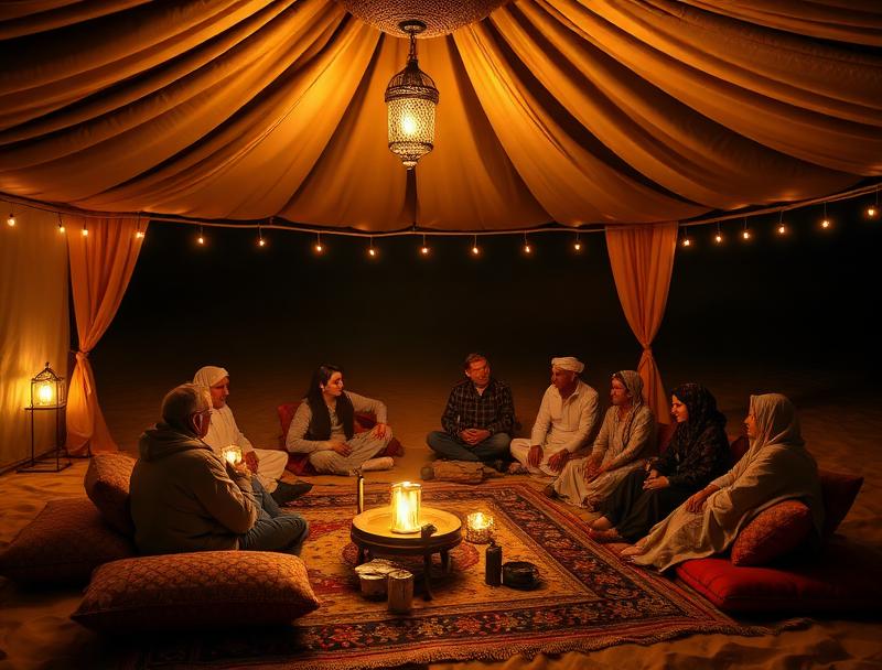 Majlis in de Duinen